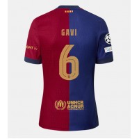 Maglia Calcio Barcelona Paez Gavi #6 Prima Divisa 2024-25 Manica Corta